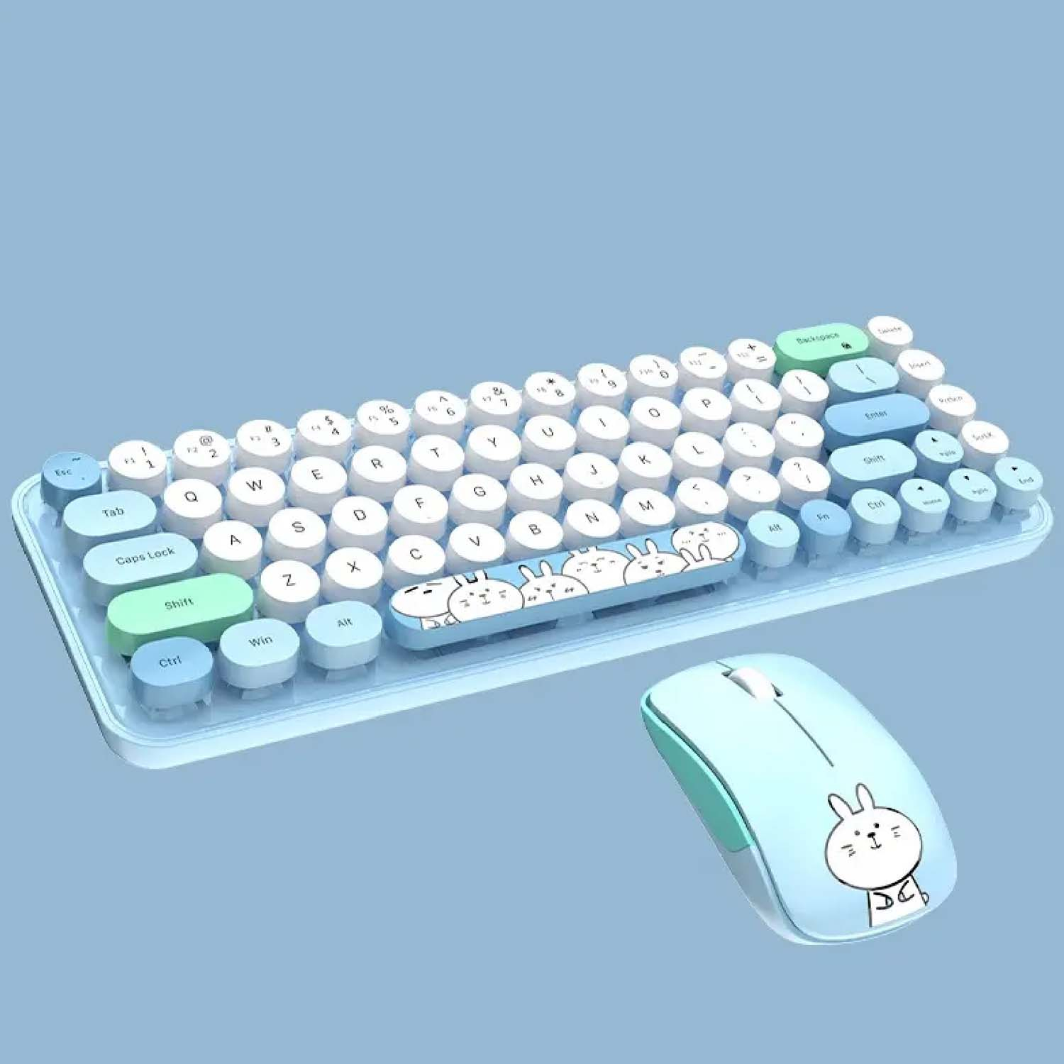 کیبورد و ماوس بیسیم مافی مدل I bean pro، سوییچ ممبران، Tenkeyless