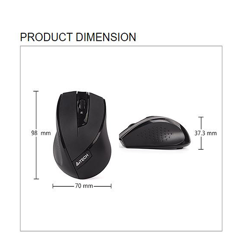 ماوس بی سیم ای فورتک مدل G7_600_NX_V-TRACK