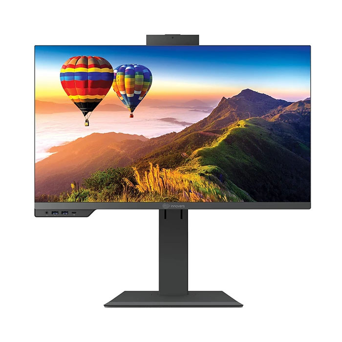 کامپیوتر همه کاره 24 اینچ اینوورس مدل X2414B با پردازنده Core i5 12400 رم 8 گیگابایت از نوع DDR4 حافظه داخلی 500 گیگابایت SSD کارت گرافیک UHD Graphics (integrated) نمایشگر از نوع IPS