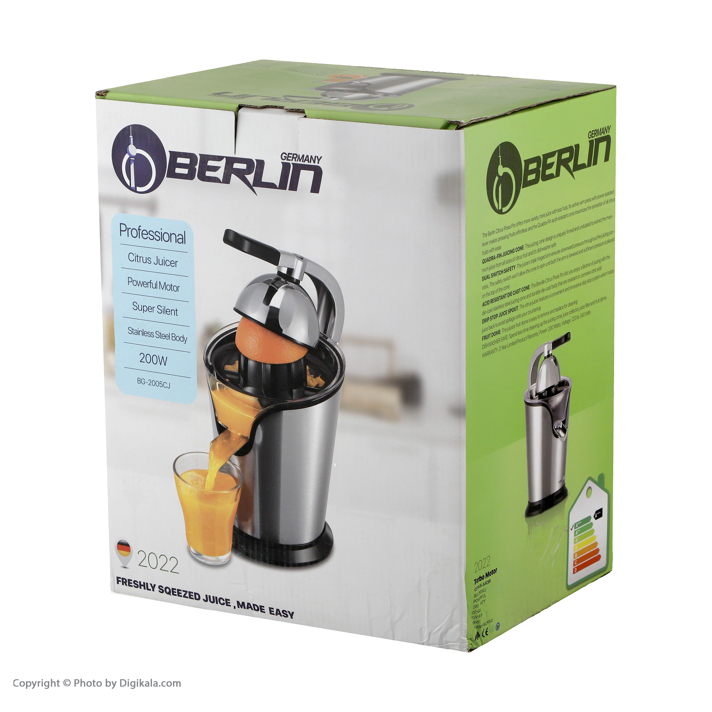 آب مرکبات گیر برلین مدل BG2005 CJ