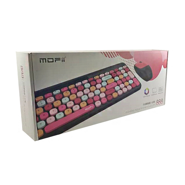 کیبورد و ماوس بی سیم مافی مدل 888، سوییچ ممبران، Tenkeyless