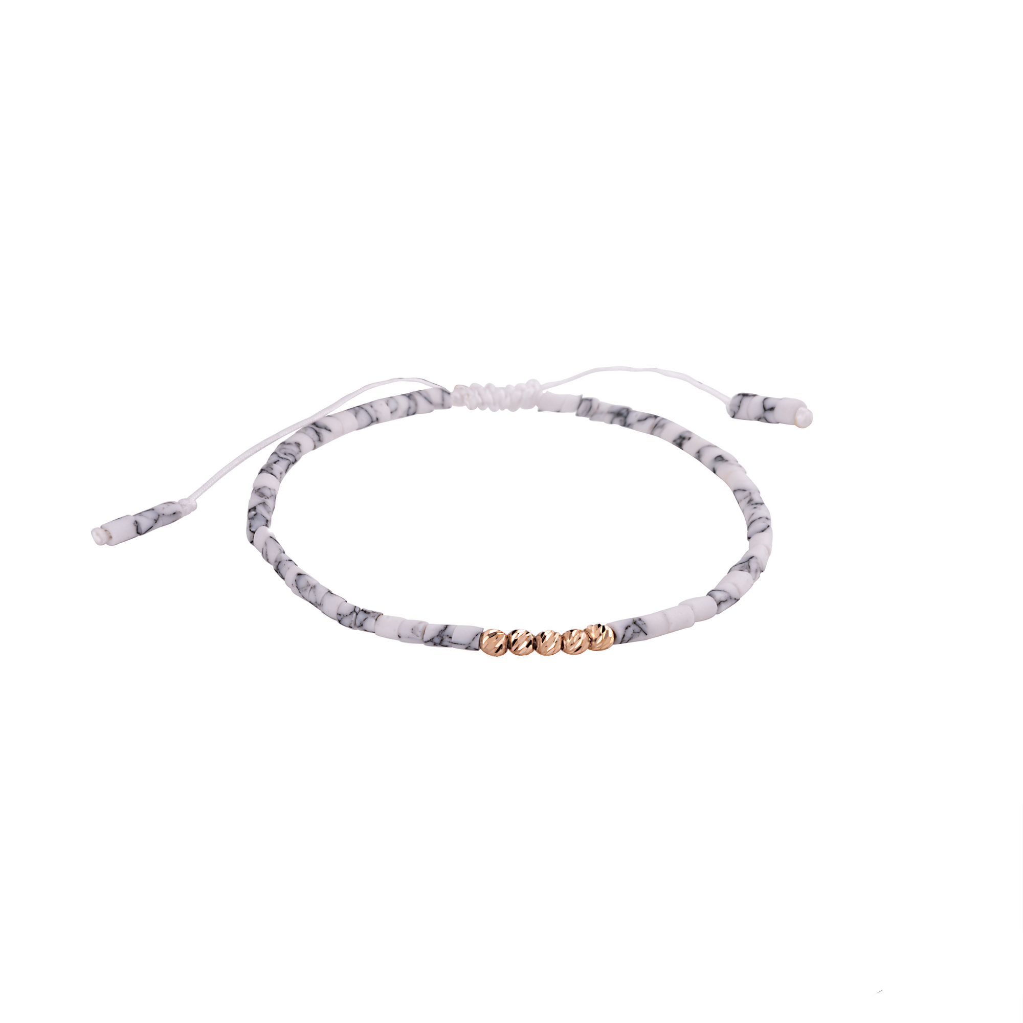 دستبند سنگ و طلا 18 عیار زنانه گالری شیدا مجد مدل البرنارد حدید