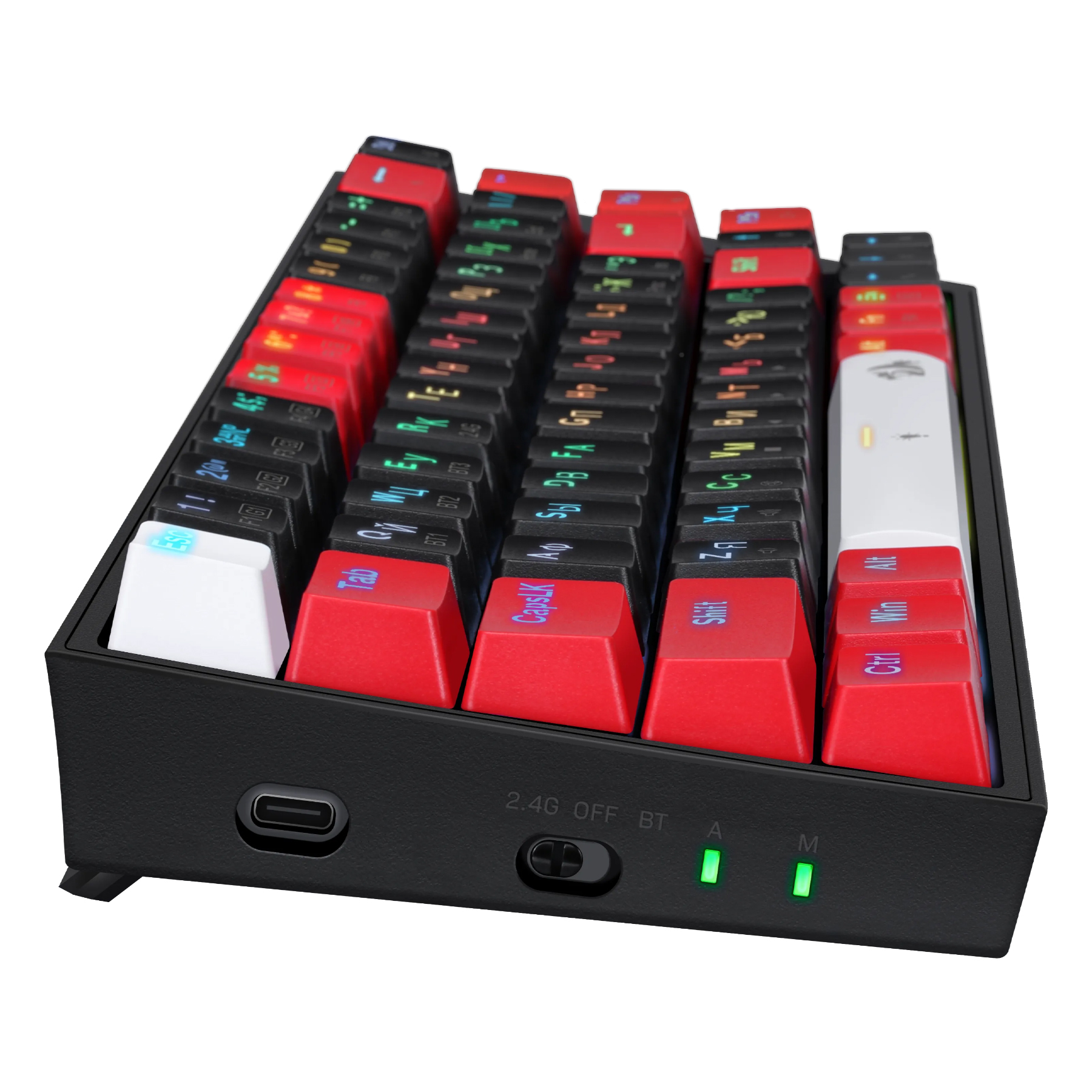 کیبورد مخصوص بازی ردراگون مدل Castor Pro K631RGB-PRO-BRW