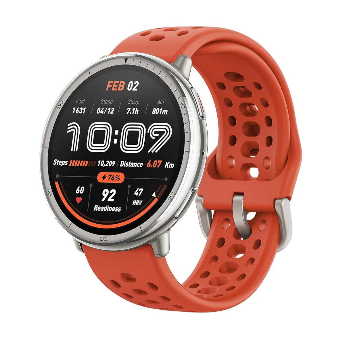 ساعت هوشمند37میلی متری امازفیت مدلMOS COMPACT ACTIVE 2 COLORFULبندسیلیکون ساعت هوشمند37میلی متری امازفیت مدلMOS COMPACT ACTIVE 2 COLORFULبندسیلیکون