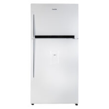 یخچال و فریزر 28 فوت دیپوینت مدل T7، بدون برفک، با ارتفاع 184، پهنای 86 و عمق 73 سانتی‌متر، میزان مصرف انرژی A، دارای 4 طبقه در یخچال و 2 طبقه در فریزر، دارای سیستم نوفراست