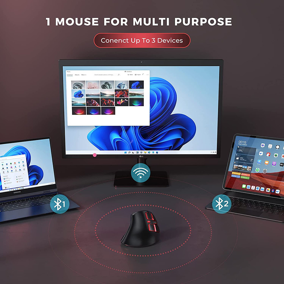 ماوس بی سیم جوما مدل IWG-SGM01