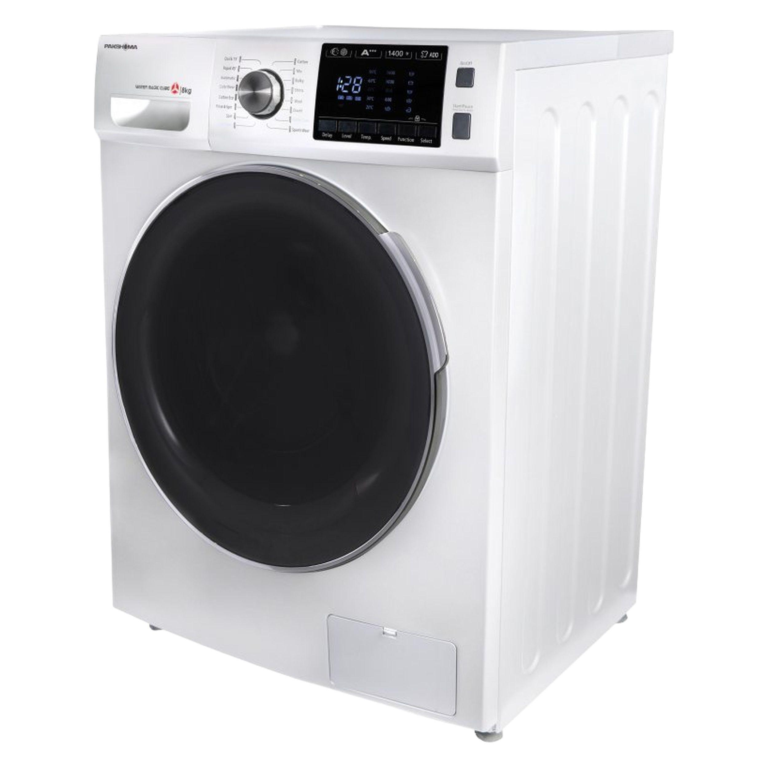 ماشین لباسشویی 8 کیلوگرم اتوماتیک پاکشوما مدل BWF 40802 iWT