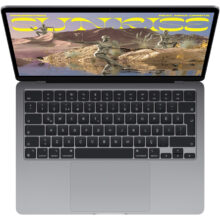 لپ تاپ 13.6 اینچی اپل مدل MacBook Air MLXW3 2022 LLA-M2-8GB Ram-256GB SSD