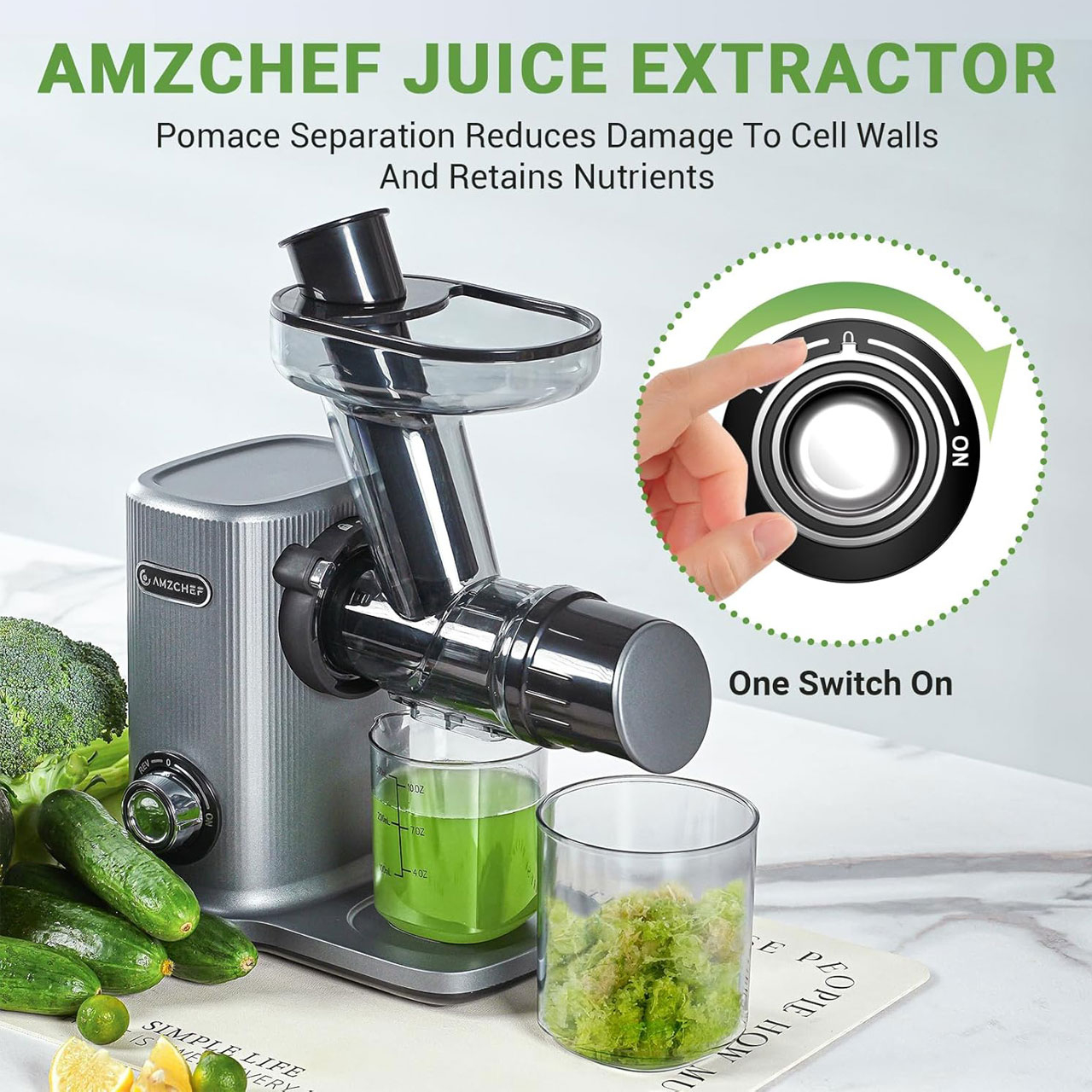 عصاره گیر امزشف مدل ZM-1532