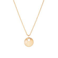 گردنبند طلا 18 عیار زنانه با طرح ساچمه‌ای گالری شیدا مجد مدل اربل