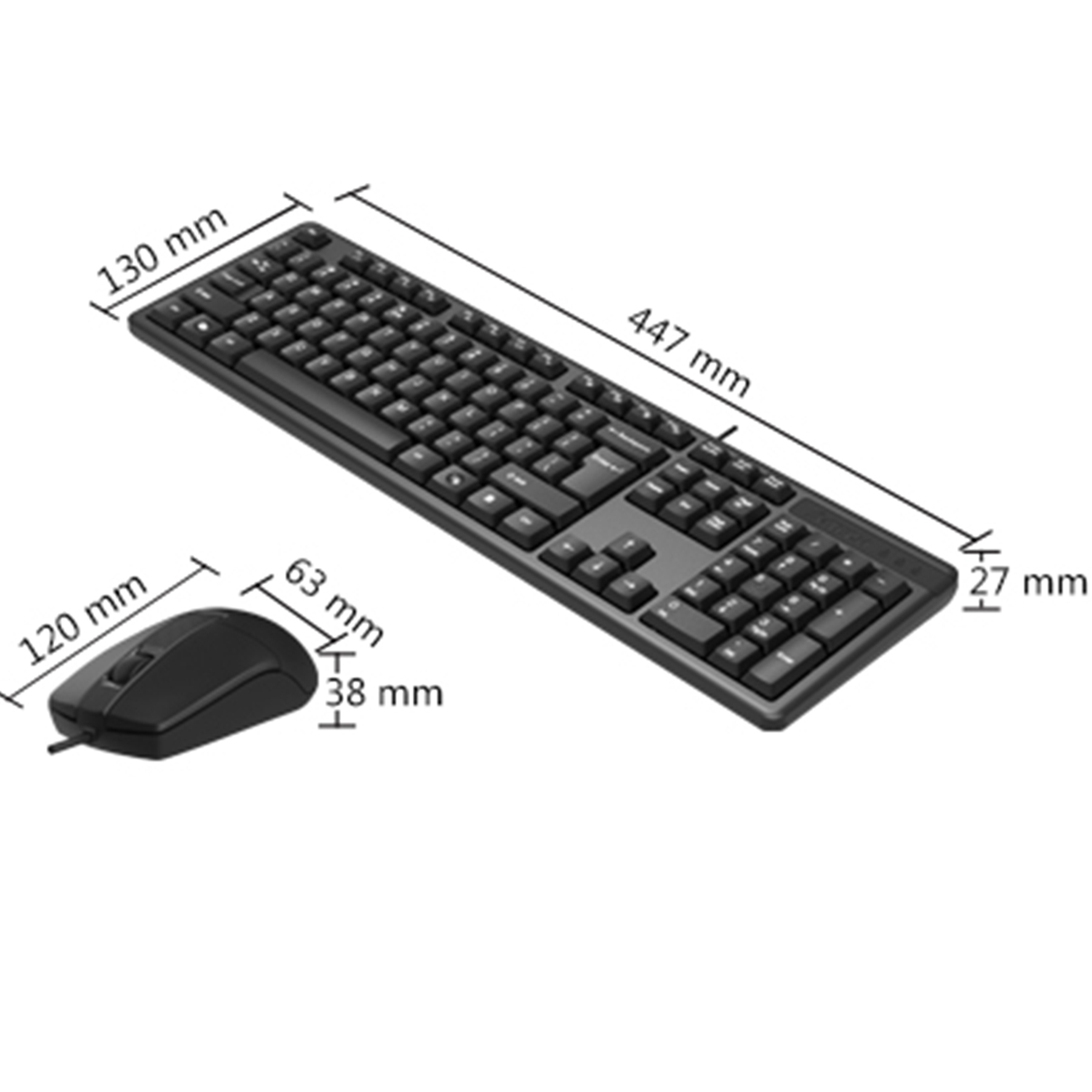 کیبورد ای فورتک مدل kk_3