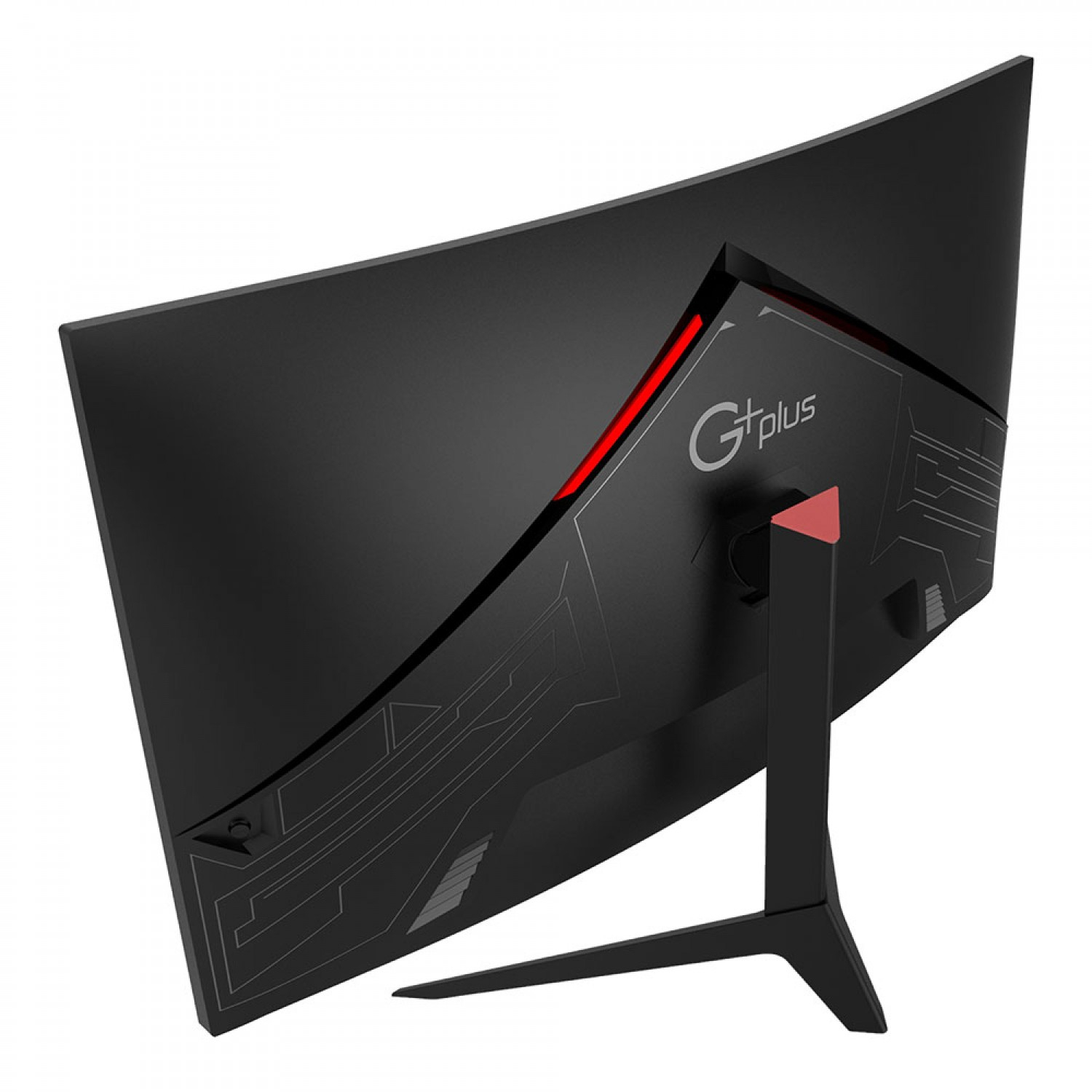 مانيتور خمیده مخصوص بازی جی پلاس مدل GGM-L328QN سايز 32 اينچ