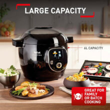 زودپز برقی 6 لیتری تفال مدل Cook4me+ CY851840