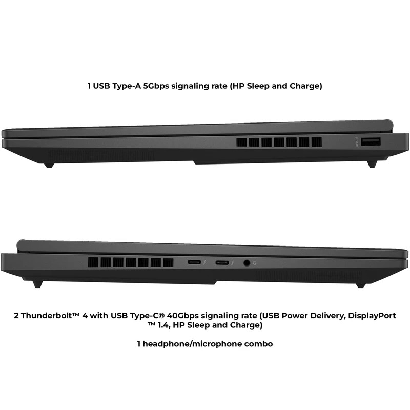 لپ تاپ 16.1 اینچی اچ‌ پی مدل Omen Gaming 16-WF0083DX-i9 13900HX-16GB DDR5-1SSD-RTX4060-FHD-W