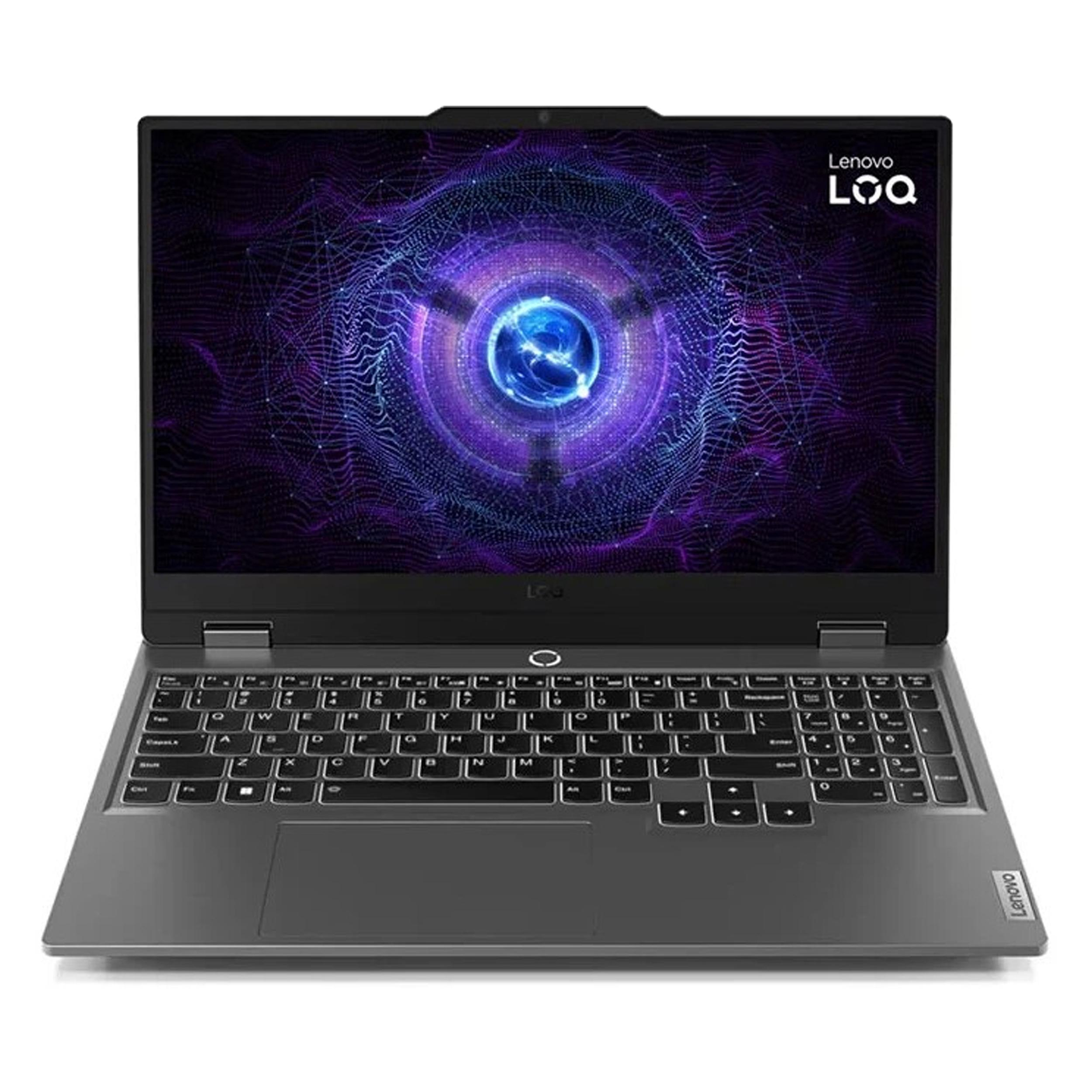 لپ تاپ 15.6 اینچی لنوو مدل LOQ 15IAX9-i5 12450HX-12GB DDR5 4800MHz-512GB SSD-RTX2050 4GB-FHD 144Hz