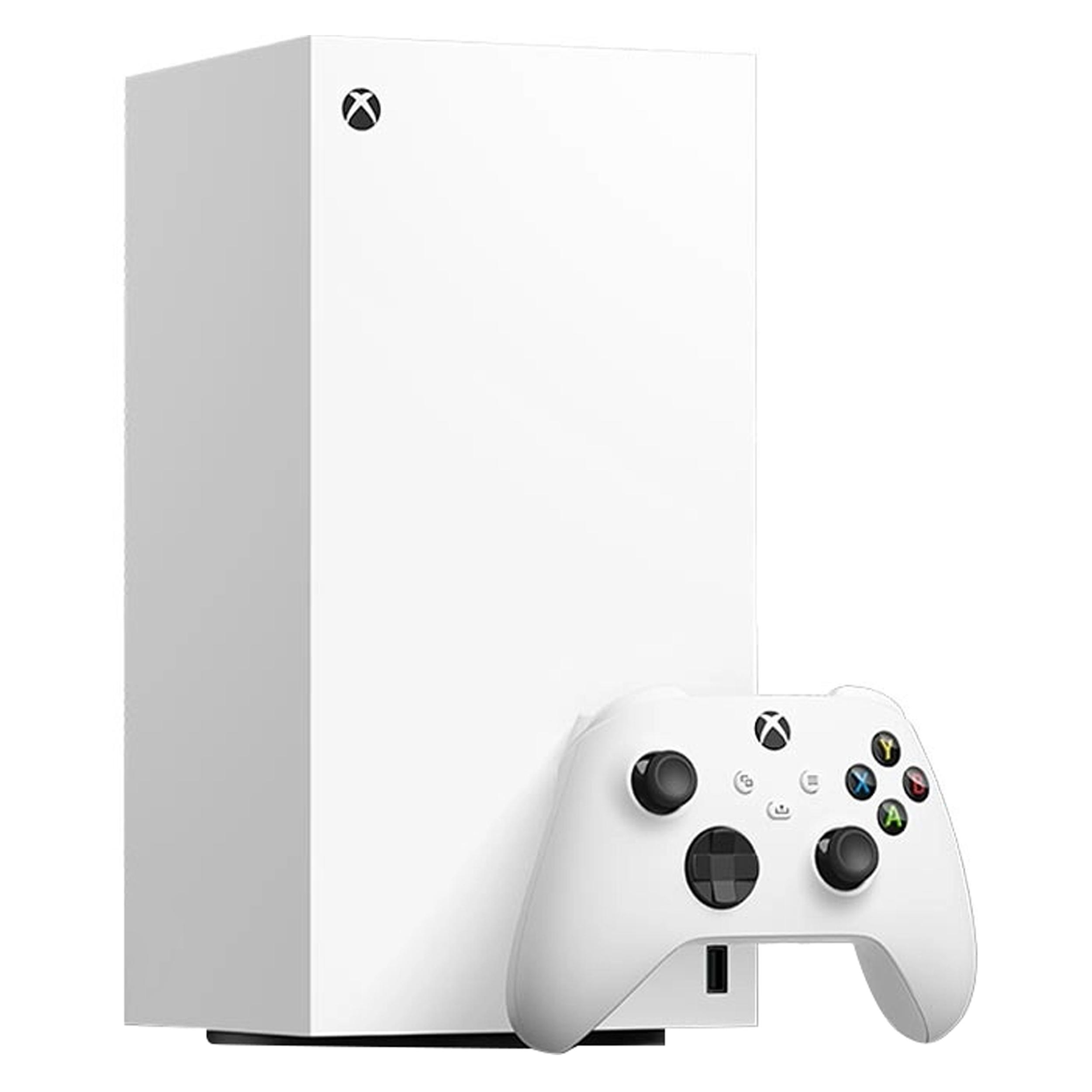 کنسول بازی مایکروسافت مدل Xbox Series X Digital Edition - Robot White ظرفیت 1 ترابایت