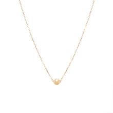 گردنبند طلا 18 عیار زنانه گالری شیدا مجد مدل گوی شش