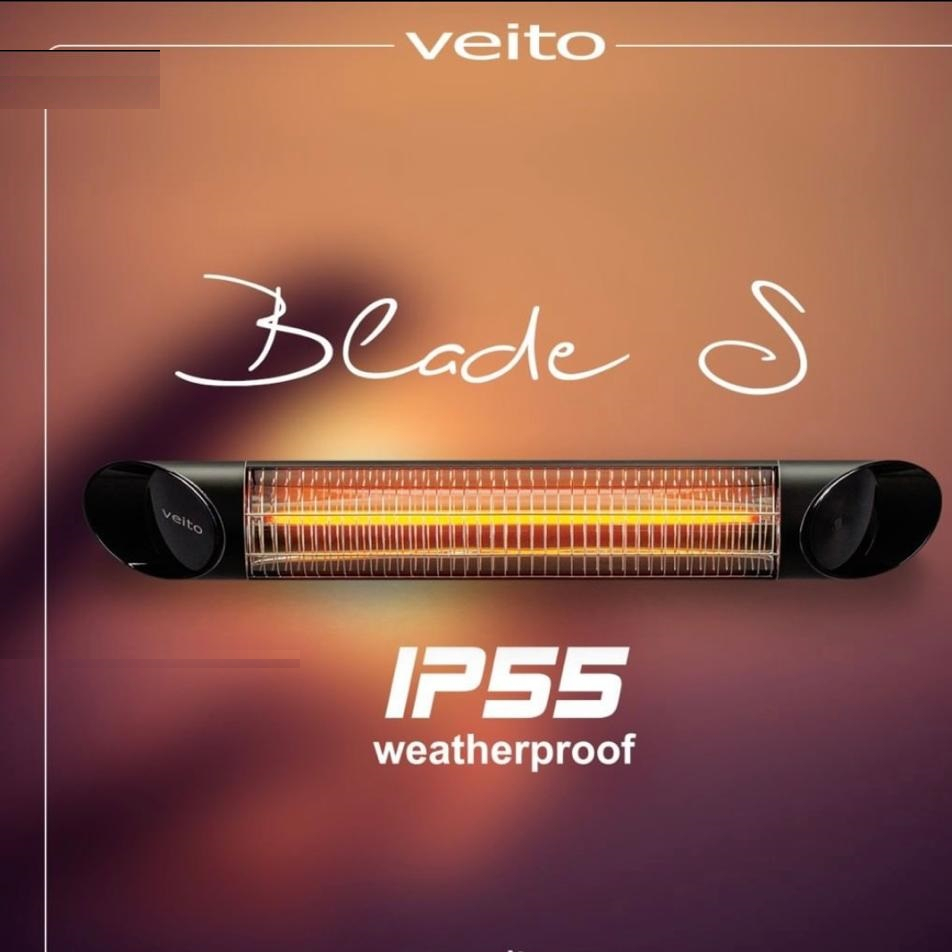 بخاری برقی دیواری ویتو مدل Blade S