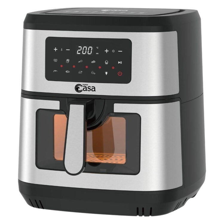 سرخ کن بدون روغن سوپر کاسا مدل دو المنته casa-8592