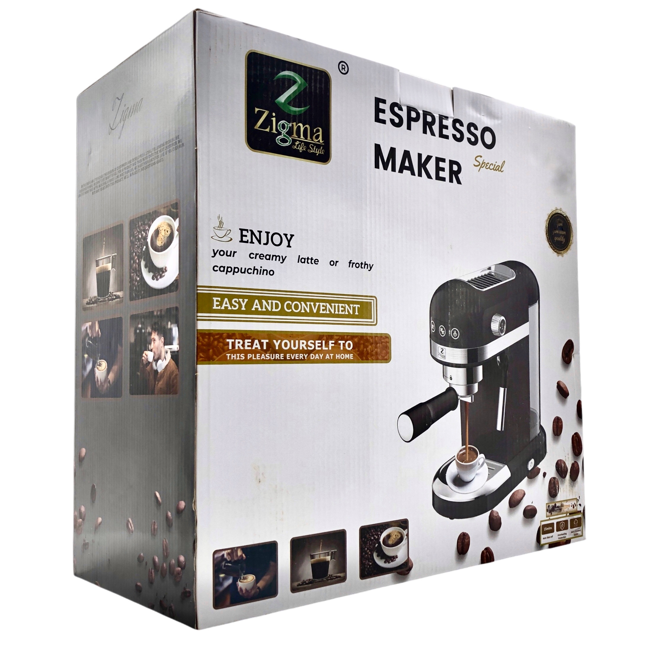 اسپرسو ساز زیگما مدل EM131A