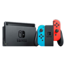 کنسول بازی نینتندو مدل Switch Neon Blue and Neon Red Joy-Con