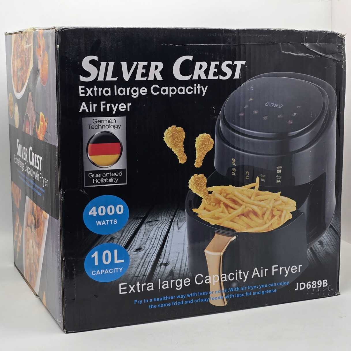 سرخ کن بدون روغن سیلورکرست مدل 10 لیتر