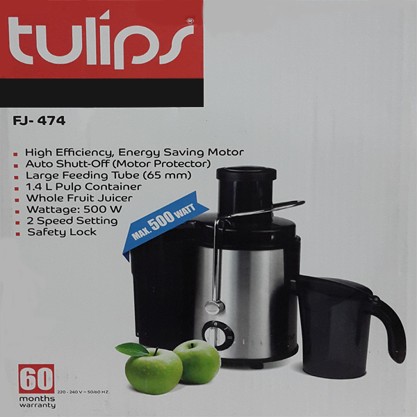 آبمیوه گیری تولیپس مدل Fj-474