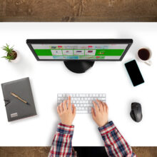 کیبورد بی سیم اپل مدل Magic Keyboard - British English