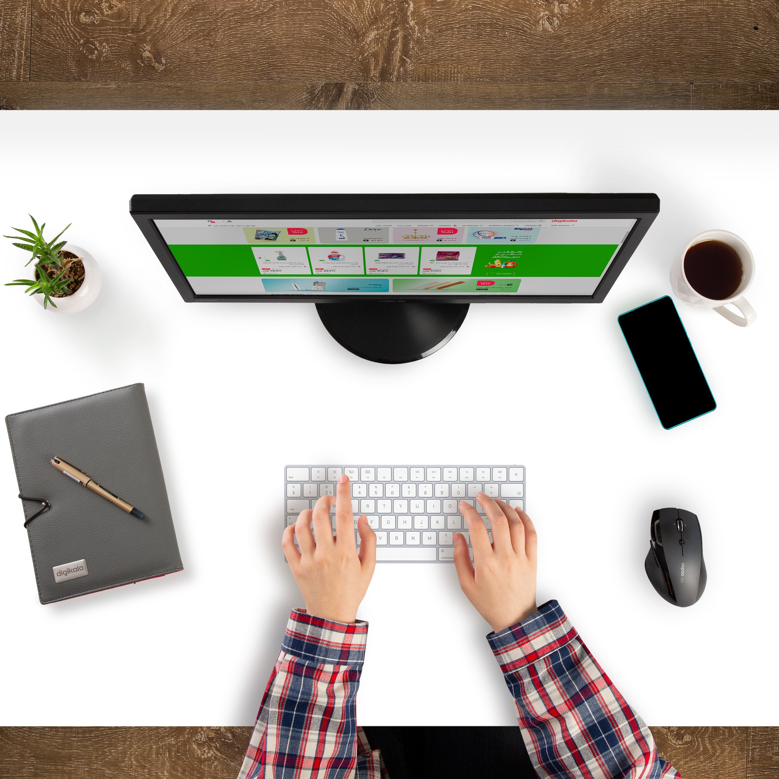 کیبورد بی سیم اپل مدل Magic Keyboard - British English