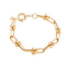 دستبند طلا 18 عیار زنانه گالری شیدا مجد مدل تیفانی