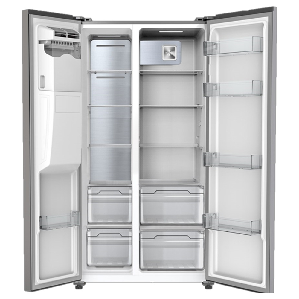 یخچال فریزر ساید بای ساید 27 فوت ایکس ویژن مدل HS550-WI/SI