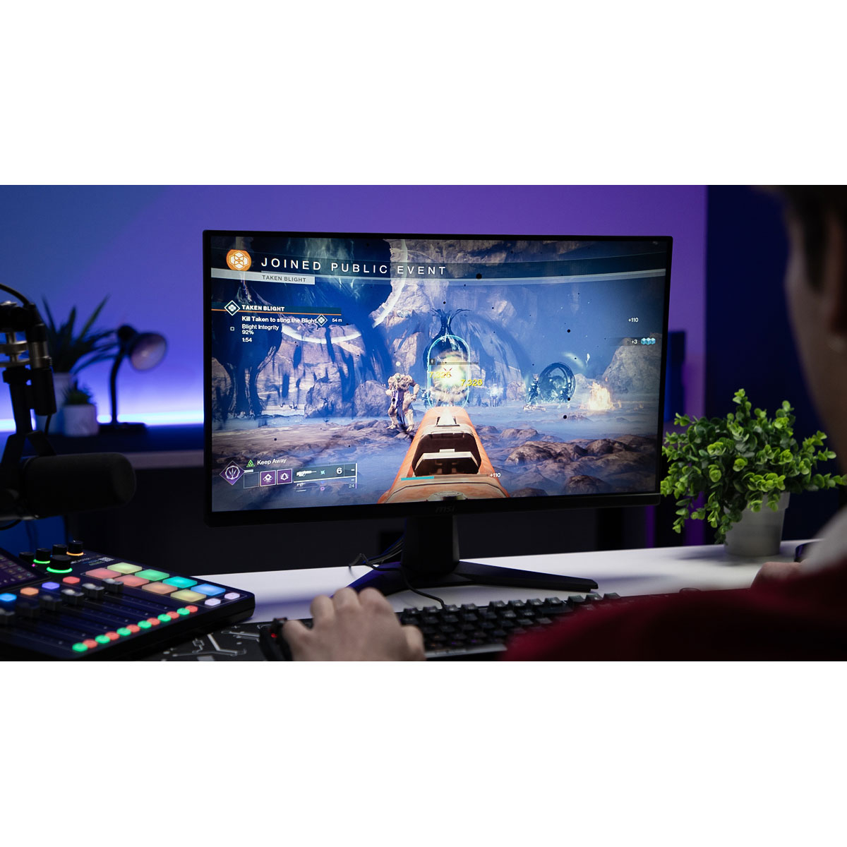 مانیتور گیمینگ 27 اینچ ام اس آی مدل MAG 275F