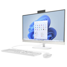 کامپیوتر همه کاره 27 اینچ اچ‌ پی مدل CR0008L با پردازنده Core i5 1334U رم 32 گیگابایت از نوع DDR4 حافظه داخلی یک ترابایت SSD کارت گرافیک Iris Xe (integrated) نمایشگر از نوع IPS