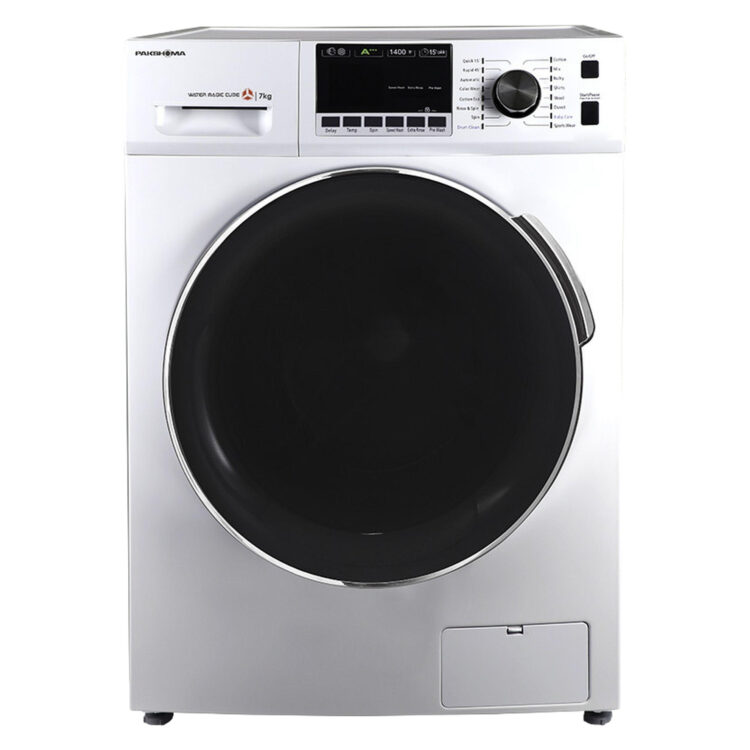 ماشین لباسشویی پاکشوما مدل BWF 40714 ST ظرفیت 7 کیلوگرم