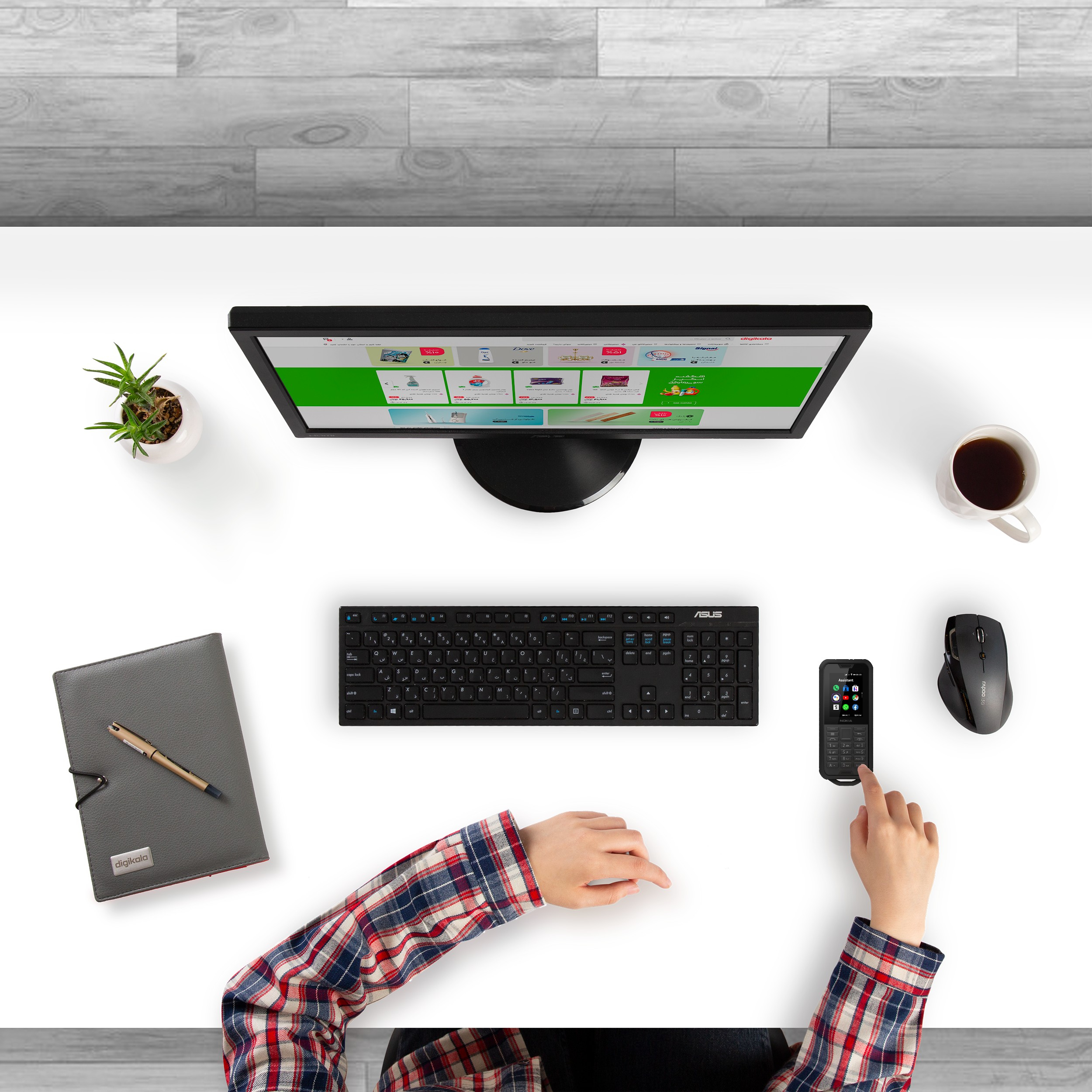 گوشی موبایل نوکیا مدل 800Tough TA-1189DS دو سیم کارت