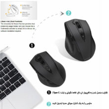 ماوس بی سیم ای فورتک مدل G_7_81OS_AIR2_SILENT