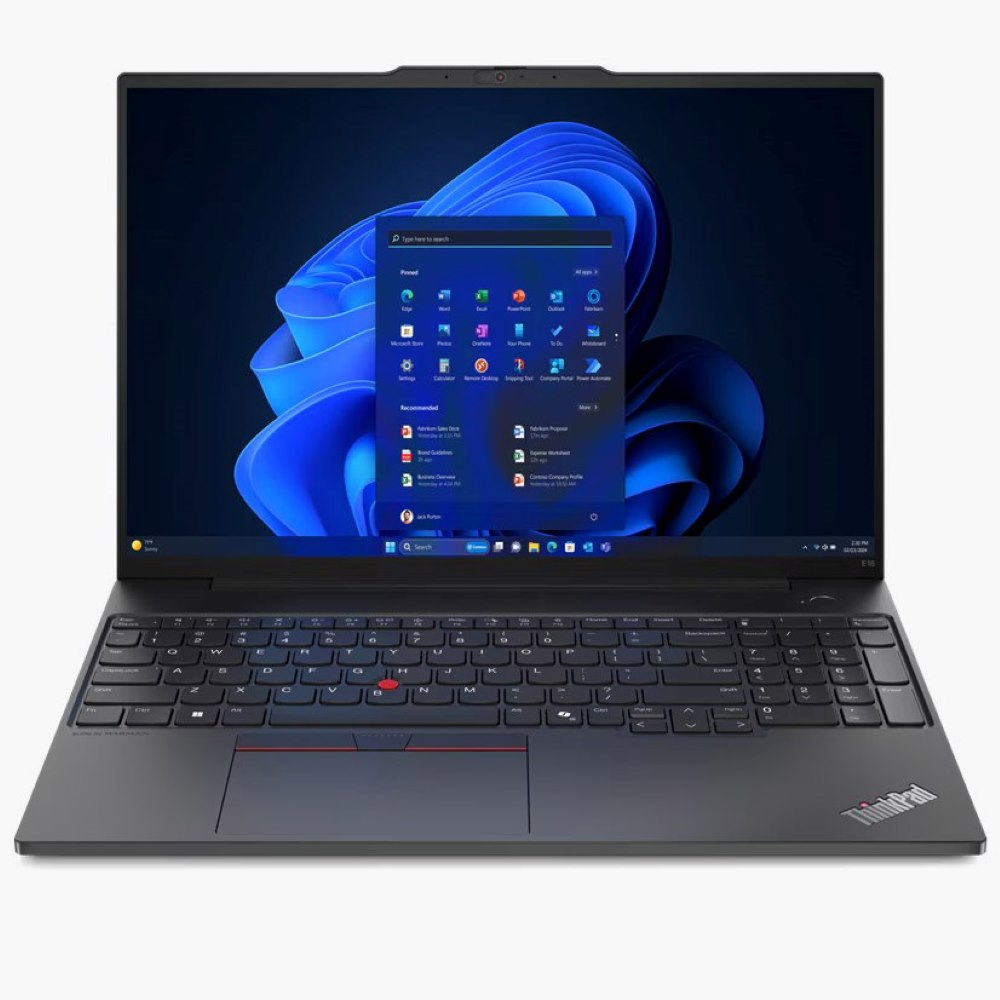 لپ تاپ 16 اینچی لنوو مدل ThinkPad E16 Gen 2-Core Ultra 7 155H-16GB DDR5-512GB SSD-IPS