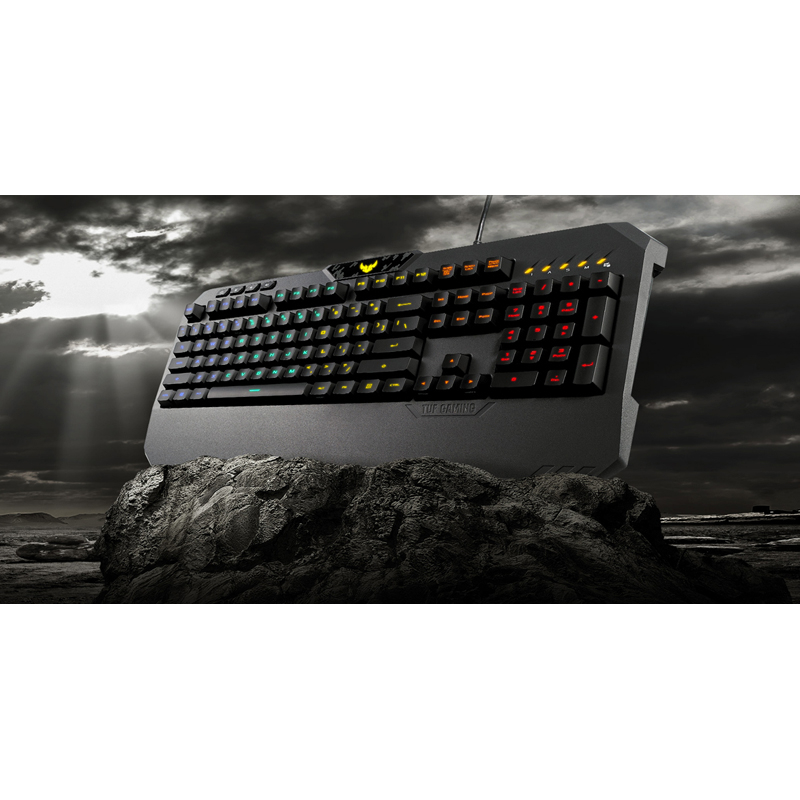 کیبورد مخصوص بازی ایسوس مدل RA02 TUF GAMING K5