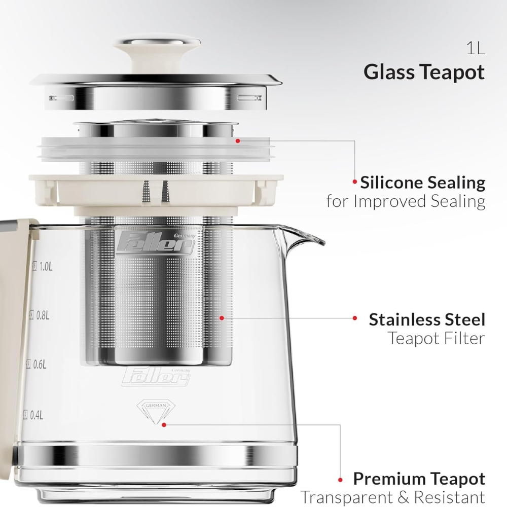 چای ساز کنار هم فلر مدل TS 490