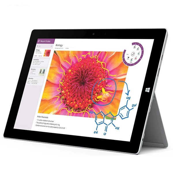 تبلت مایکروسافت مدل Surface 3 4G به همراه کیبورد ظرفیت 64 گیگابایت