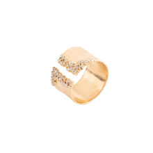 انگشتر طلا 18 عیار زنانه گالری شیدا مجد مدل نگار