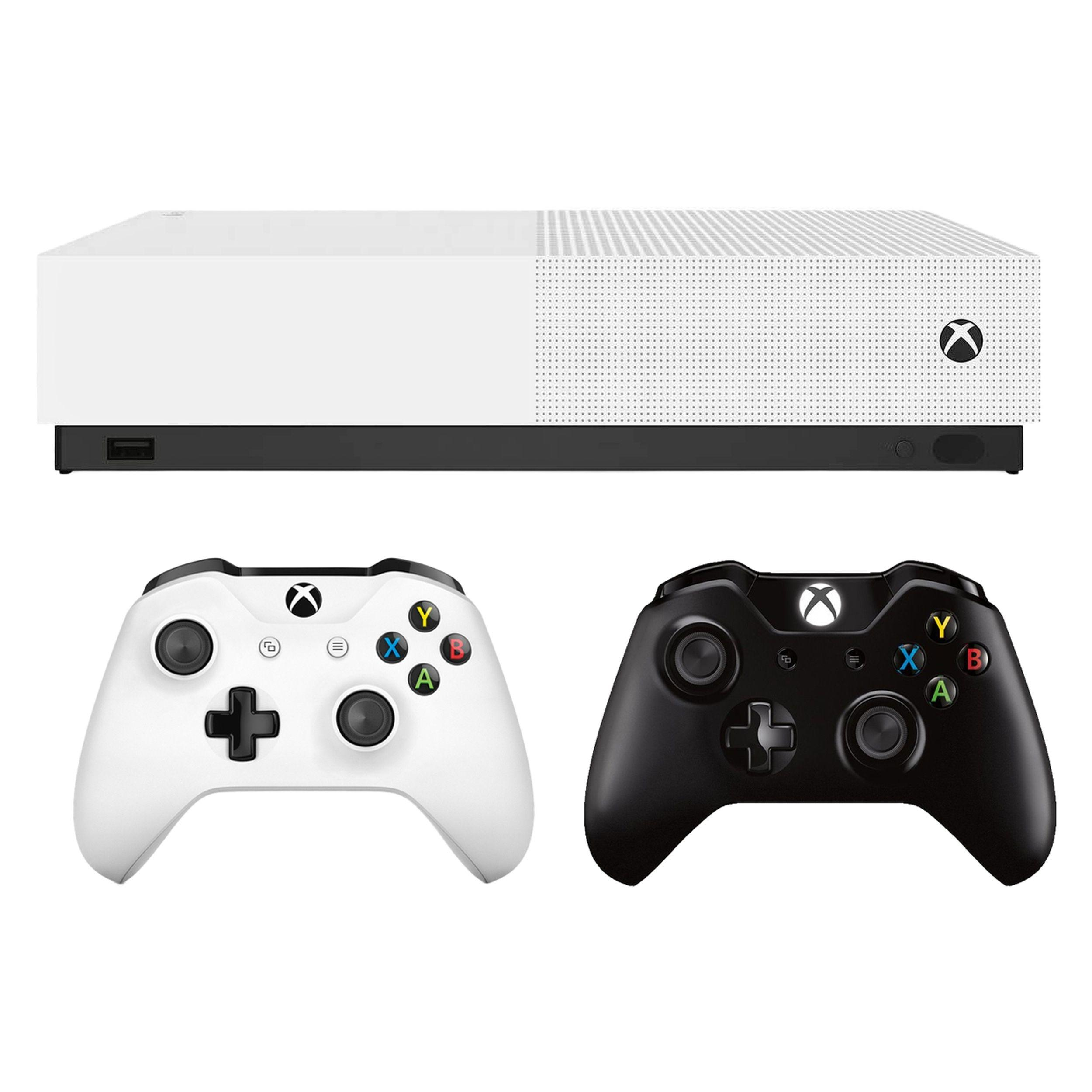 کنسول بازی مایکروسافت مدل Xbox One S ALL DIGITAL ظرفیت 1 ترابایت