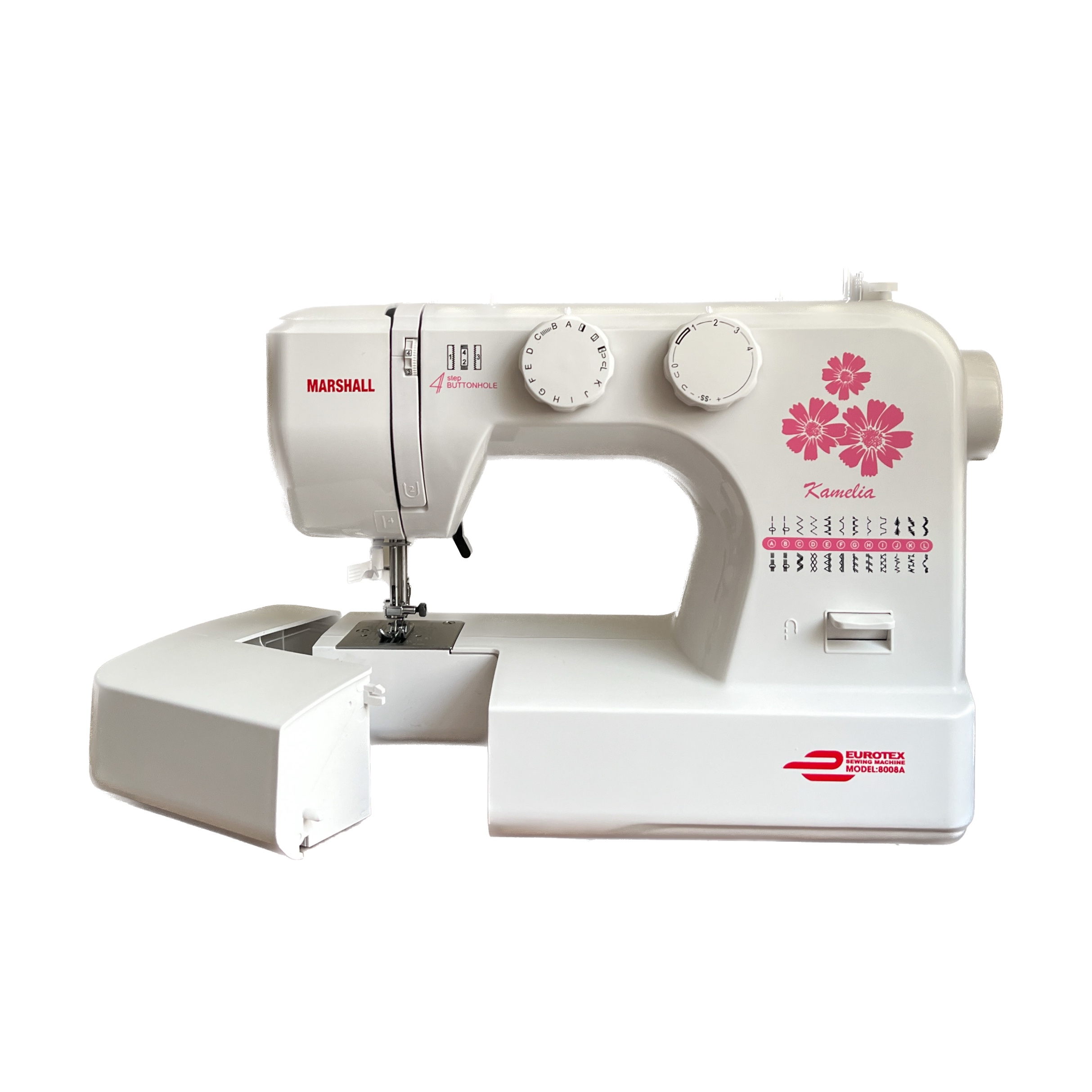 چرخ خیاطی مارشال مدل EUROTEX 8008A