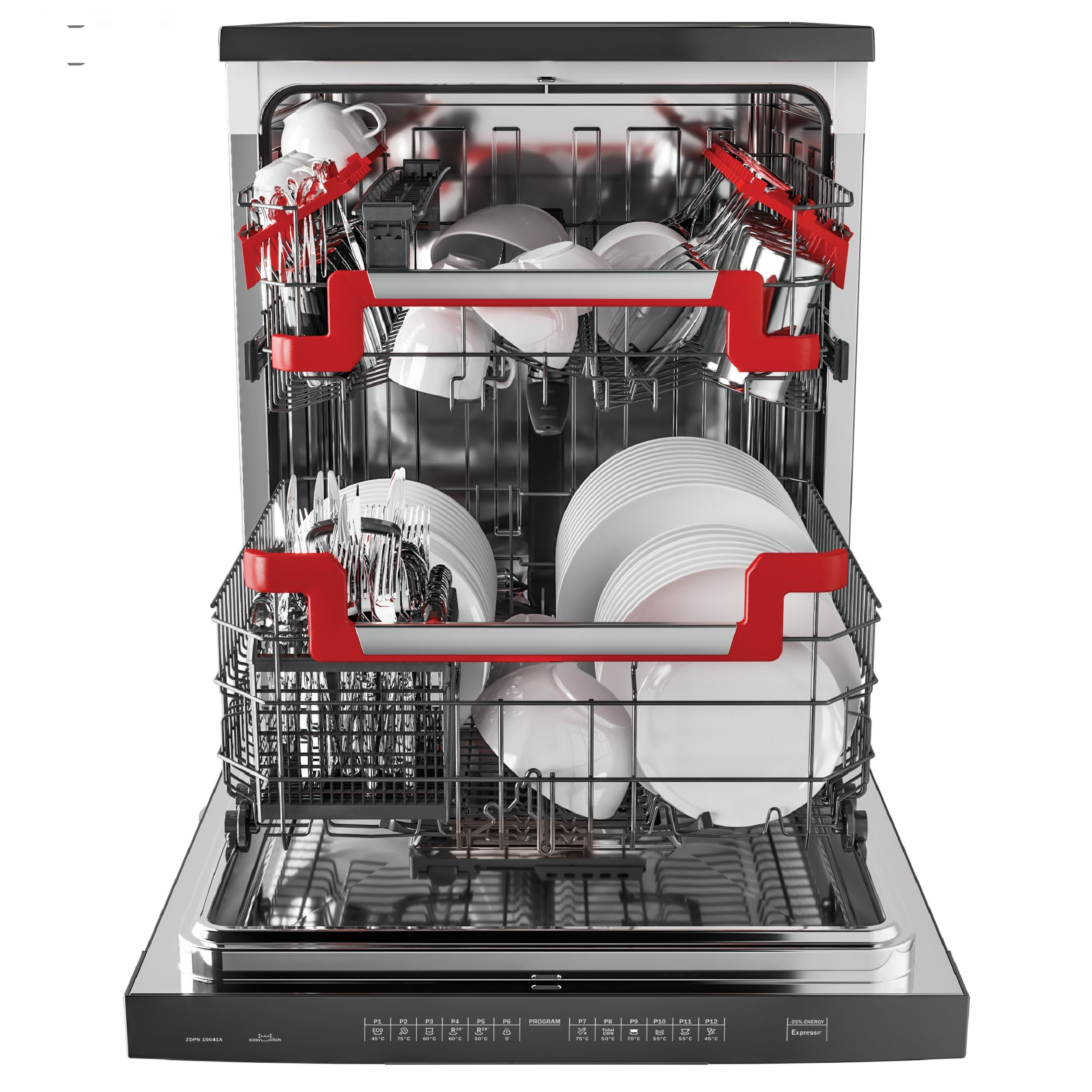 ماشین ظرفشویی 16 نفره زیرووات مدل ZDPN 1S641