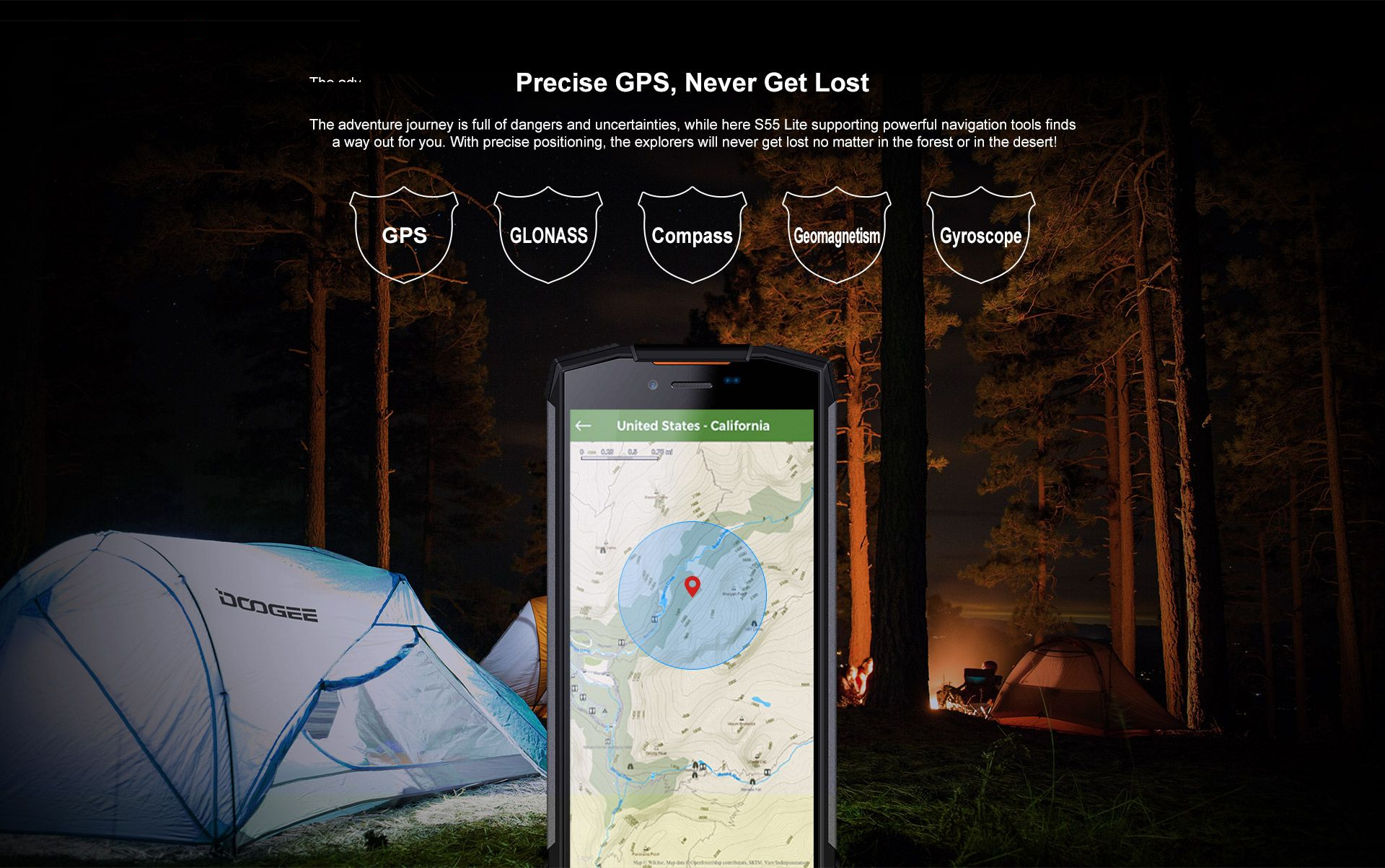 گوشی موبایل دوجی مدل S55 Lite دو سیم کارت