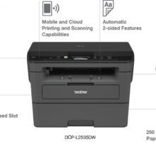 پرینتر چندکاره لیزری برادر مدل DCP-L2535D
