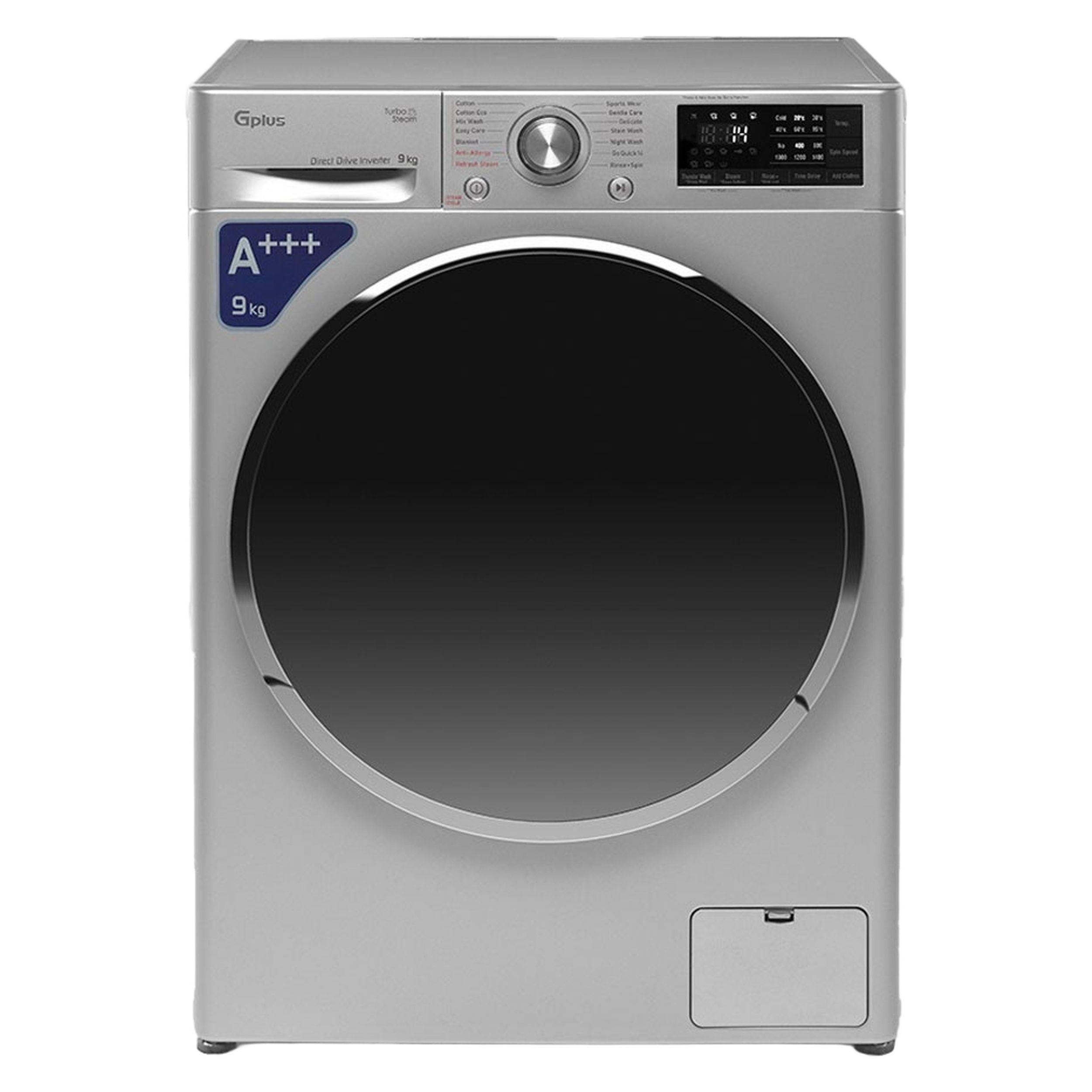 ماشین لباسشویی اتوماتیک جی پلاس مدل GWM-P99S ظرفیت 9 کیلوگرم