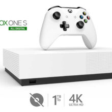 مجموعه کنسول بازی مایکروسافت مدل Xbox One S ALL DIGITAL ظرفیت 1 ترابایت
