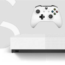 مجموعه کنسول بازی مایکروسافت مدل Xbox One S ALL DIGITAL ظرفیت 1 ترابایت