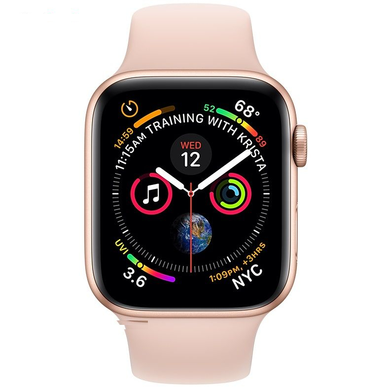 ساعت هوشمند اپل واچ سری 4 مدل 44mm Aluminum Case With Sport Silicon Band